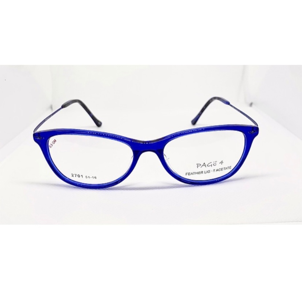 Blue Women's Reading Glasses - Frame